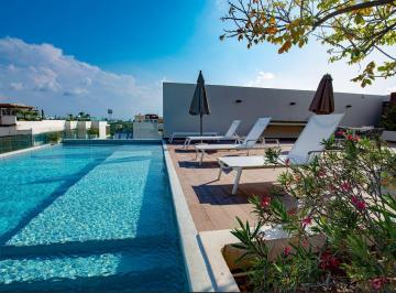 POOL · Departamento en Venta 1 Rec. 67 m² en Playa del Carmen a Media Cuadra de La 5ta Av