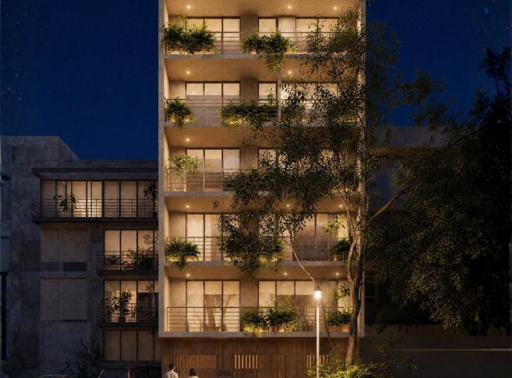 Desarrollo vertical , Benito Juárez · Ìmpar del Valle 814