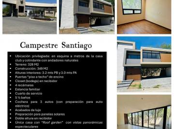 Casa de 4 habitaciones, Santiago · Casa en Venta en Santiago, Nuevo León