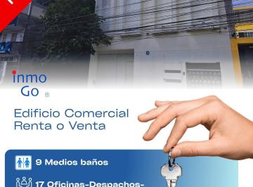 Edificio · 600m² · 17 Recámaras · Renta $109,900 Edificio Comercial Despachos, Consultorios, Oficinas