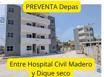 Departamento · 65m² · 2 Recámaras · 1 Estacionamiento · Departamento en Venta en Col. Hidalgo Oriente, Ciudad Madero