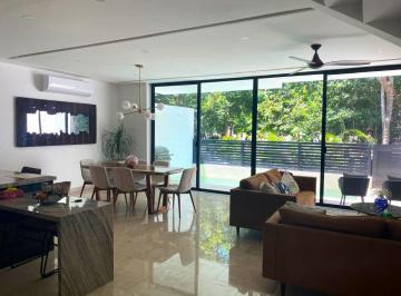 Casa de 3 habitaciones, Solidaridad · Casa Equipada 3 Recámaras, Piscina Privada y Acabados de Lujo · Senderos Norte, Ciudad Mayakoba