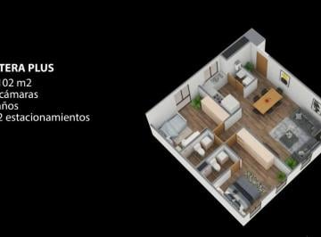 Departamento 65m² Venta Centro · Departamento Idilica Centro 2 Recamaras y 2 Baños