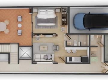 Departamento de 1 habitación, Cuauhtémoc · Invierte en Roma Norte: Loft Pb con Patio Privado en Venta, 1 Recamara + 1 Seguridad 24/7!