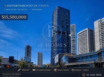Departamento de 2 habitaciones, Zapopan · Departamento en Venta The Landmark Reserve