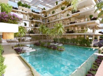 Departamento de 2 habitaciones, Benito Juárez · Departamento de 176 m² en Puerto Cancún 3 Rec.