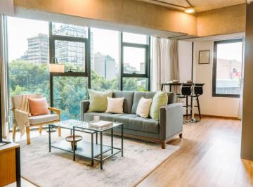 Departamento de 1 habitación, Cuauhtémoc · Renta Departamento Roma Sur, Condesa Cdmx - Sin Aval