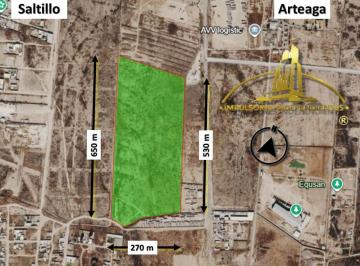 Terreno / Lote , Saltillo · Terreno en Zona Conurbana de Alta Proyección en Saltillo / Venta de Oportunidad