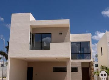 Casa · 182m² · 4 Recámaras · 2 Estacionamientos · Casa en Tixcacal Opichen