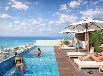 Departamento · 56m² · 2 Recámaras · 1 Estacionamiento · Oportunidad Departamento en Playa del Carmen Invierte en La Golden Zone de Playa del Carmen