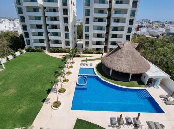 Departamento · 156m² · 3 Recámaras · 2 Estacionamientos · Hermoso Departamento en Venta, en Cascades, en Aqua, 3 Recamaras, Cancun, Quintana Roo