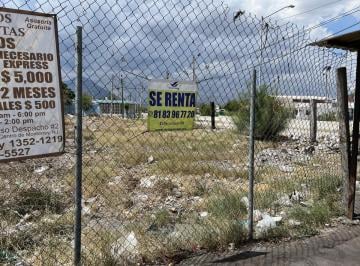 Terreno / Lote · Terreno en Renta - Topo Chico