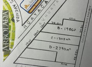 Terreno / Lote · 1906m² · Terrenos en Venta Cancún Sobre Av Huayacán, Cancún