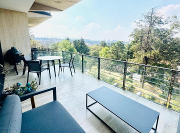 Departamento de 3 habitaciones, Alvaro Obregón · Bosque 6060, Terraza Amplia y Vista Al Bosque