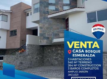 Casa · 264m² · 3 Recámaras · 3 Estacionamientos · Preciosa Casa en Venta en Bosque Esmeralda, Puerta de Temoaya, Zona Esmeralda - (4)