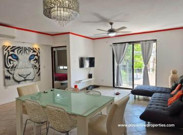 Departamento · 125m² · 2 Recámaras · 1 Estacionamiento · Condo Brenda en Renta, Centro Playa del Carmen