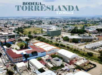 Bodega comercial , León · Bodega Industrial en Renta en León Guanajuato, Sobre Bulevard Torres Landa - 1,206 m², $65 m²