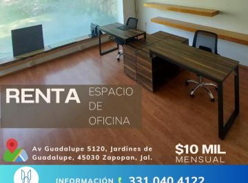Oficina , Zapopan · Espacio Ideal en Renta en Fraccionamiento Jardines de Guadalupe