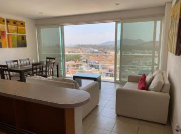 Departamento · 84m² · 2 Recámaras · 1 Estacionamiento · Departamento Amueblado con Alberca en Altozano Morelia
