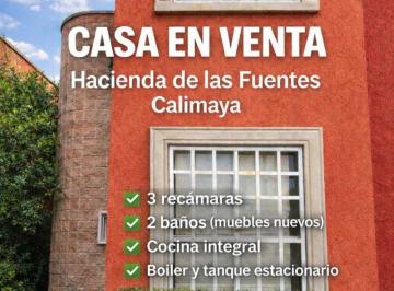 Casa en condominio de 3 habitaciones, Calimaya · Casa en Venta en Hacienda de Las Fuentes, Calimaya