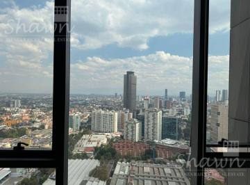 Departamento · 106m² · 2 Recámaras · 2 Estacionamientos · Departamento en Venta Be Grand Alto Polanco | Piso 31 con Vista Panorámica