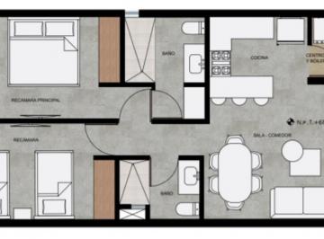 1 · Departamento en Preventa en Santa Catarina