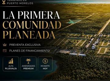 Terreno / Lote · 252m² · Terreno en Residencial con Mas 10 Amenidades, Puerto Morelos