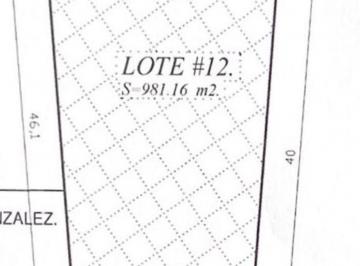 Terreno / Lote · 981m² · Lote / Terreno en Venta en Palmira