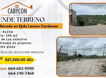 Terreno / Lote , Tijuana · Se Vende Terreno en Ejido Lazaro Cardenas 200 m²
