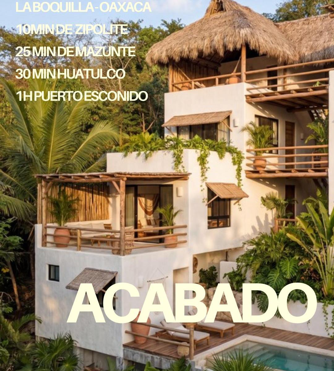 Proyecto Casa / Hotelero Frente Al Mar en Oaxaca – Alta Rentabilidad