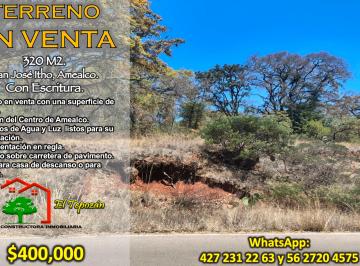 Terreno / Lote Venta  · Terreno en Venta en San José Ithó, Amealco – Ideal Para Casa de Descanso o Inversión