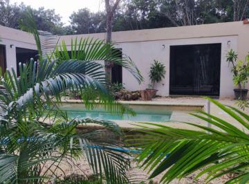 Casa de 3 habitaciones, Benito Juárez · Casa con Alberca Privada Ecológica, con Terreno Excedente, en Venta El Ramonal, Cancún