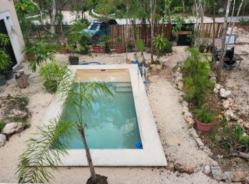 Casa de 3 habitaciones, Benito Juárez · Casa con Alberca Privada Ecológica, en Venta