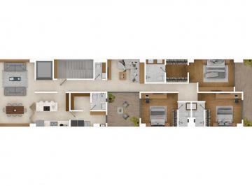 Departamento · 251m² · 3 Recámaras · 2 Estacionamientos · Exclusivo Garden House en Preventa en Polanco, Alfredo de Musset - (4)