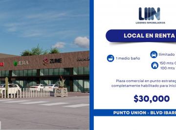 Local comercial , León · Local en Renta - Punto Union