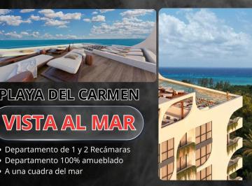 Departamento · 36m² · 1 Recámara · 1 Estacionamiento · Estudio en Venta Ubicado Sobre La 5ta Av Playa del Carmen con Vista Al Mar