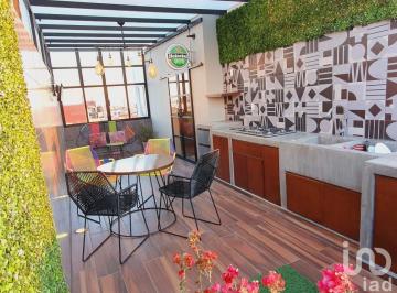 Casa · 141m² · 3 Recámaras · 2 Estacionamientos · Casa Amueblada en Renta, con Roof Garden en Zona Volkswagen, Cuautlancingo.