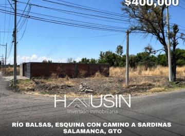 Terreno / Lote · 320m² · Terreno en Venta. Rio Balsas, Esquina Camino a Sardinas. Salamanca, Gto.