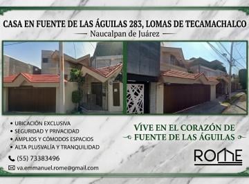 Casa de 4 habitaciones, Huixquilucan · Casa Residencial en Lomas de Tecamachalco | a Pasos Paseo Interlomas, Santa Fe y Universidad Anáhuac