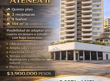 Departamento · 183m² · 3 Recámaras · 1 Estacionamiento · Departamento Venta Atenea II