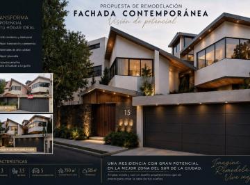 Casa de 4 habitaciones, Tlalpan · Casa con Gran Potencial de Actualización en Una de Las Calles Más Exclusivas de Fuentes del Pedregal