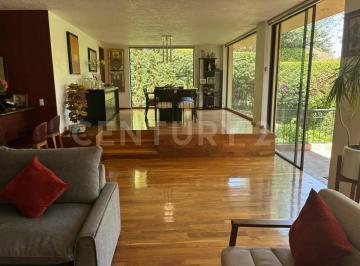 Casa en condominio · 459m² · 3 Recámaras · 2 Estacionamientos · Casa en Condominio con Jardín y Vista Arbolada | Desierto de Los Leones