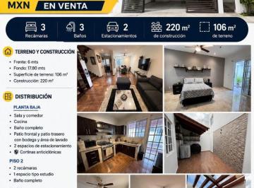 Casa de 3 habitaciones, Cancún · En Venta - Casa en Sol de Mayab, Supmza 56