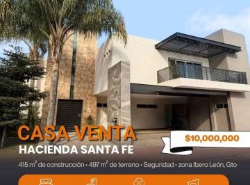 Casa de 3 habitaciones, León · Casa en Venta Hacienda Santa Fe, León, Gto.