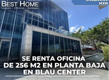 Oficina · 256m² · 10 Estacionamientos · Oficina de 256 m² en Blau Center Sobre Av Tulum - Cancún