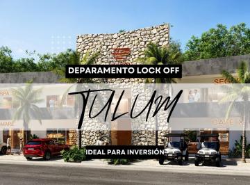 Departamento · 60m² · 2 Recámaras · 1 Estacionamiento · Departamento Lock Off | Tulum | Alta Plusvalía | Amenidades de Lujo