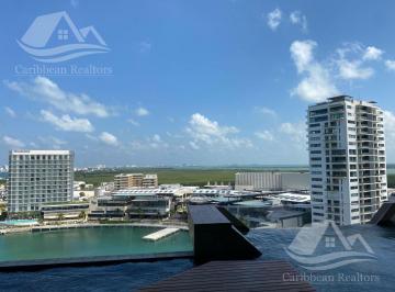 Departamento · 205m² · 2 Recámaras · 2 Estacionamientos · Departamento en Venta en Shark Tower Puerto Cancun