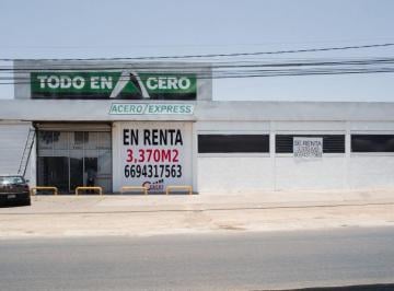 Bodega comercial , Mazatlán · Bodega en Renta 3,370 m²