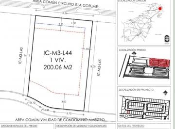 Terreno / Lote · 200m² · Terreno en Venta Residencial Los Santos