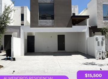 Casa de 3 habitaciones, Apodaca · Casa en Rentaalmendros Residencial, Sector Mallorca